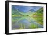 Mountain Scenery Reflection of Buachaille Etive-null-Framed Photographic Print