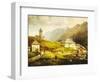 Mountain Scenery-Giovanni Segantini-Framed Giclee Print