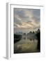 Mountain Scenic at Sunset Along the Li River Near Yangshuo, China-Darrell Gulin-Framed Photographic Print