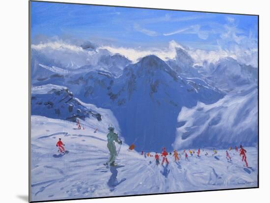 Mountain Shadow, 2009-Andrew Macara-Mounted Giclee Print