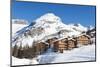 Mountain Ski Resort with Snow in Winter, Val-D'isere, Alps, France-haveseen-Mounted Photographic Print