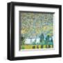 Mountain Slope at Unterach-Gustav Klimt-Framed Art Print