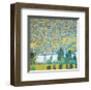 Mountain Slope at Unterach-Gustav Klimt-Framed Art Print