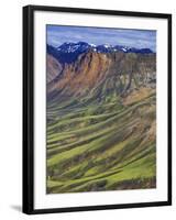 Mountain Slopes, Landmannalaugar, Fjallabak Nature Reserve, Central Iceland-Michele Falzone-Framed Photographic Print