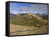 Mountain Slopes, Landmannalaugar, Fjallabak Nature Reserve, Central Iceland-Michele Falzone-Framed Stretched Canvas