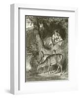 Mountain Solitude-John Corbould-Framed Giclee Print