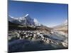 Mountain Stream and Ama Dablam, 6812M, Sagarmatha National Park, Himalayas-Christian Kober-Mounted Photographic Print