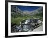 Mountain Stream Beside Going to the Sun Road, Near Logan Pass, Glacier National Park, Montana, USA-Pottage Julian-Framed Photographic Print