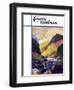 "Mountain Stream Fishing," Country Gentleman Cover, May 1, 1938-Q. Marks-Framed Giclee Print