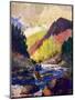 "Mountain Stream Fishing,"May 1, 1938-Q. Marks-Mounted Giclee Print