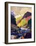 "Mountain Stream Fishing,"May 1, 1938-Q. Marks-Framed Giclee Print