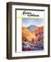 "Mountain Stream in Autumn," Country Gentleman Cover, October 1, 1938-Albert B. Marks-Framed Premium Giclee Print