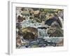 Mountain Stream Near Champéry, 1916-Ferdinand Hodler-Framed Giclee Print