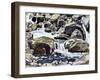 Mountain Stream Near Champéry-Ferdinand Hodler-Framed Premium Giclee Print