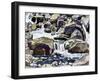 Mountain Stream Near Champéry-Ferdinand Hodler-Framed Premium Giclee Print