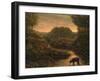 Mountain Stream-James W Johnson-Framed Giclee Print