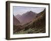 Mountain Study, c.1840-43-Alexandre Calame-Framed Giclee Print