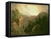 Mountain Sunrise, 1826-Thomas Cole-Framed Stretched Canvas