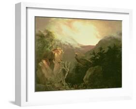 Mountain Sunrise, 1826-Thomas Cole-Framed Giclee Print