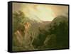 Mountain Sunrise, 1826-Thomas Cole-Framed Stretched Canvas