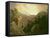 Mountain Sunrise, 1826-Thomas Cole-Framed Stretched Canvas