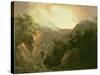 Mountain Sunrise, 1826-Thomas Cole-Stretched Canvas