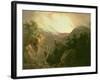 Mountain Sunrise, 1826-Thomas Cole-Framed Giclee Print