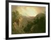 Mountain Sunrise, 1826-Thomas Cole-Framed Giclee Print