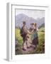 Mountain Sweethearts-Emil Karl Rau-Framed Giclee Print