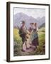 Mountain Sweethearts-Emil Karl Rau-Framed Giclee Print