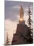 Mountain Top Basilica of Our Lady of Lebanon in the Evening, Jounieh, Near Beirut, Lebanon-Christian Kober-Mounted Photographic Print