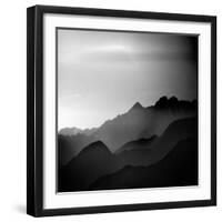 Mountain Tops-Jurek Nems-Framed Art Print