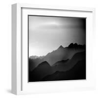 Mountain Tops-Jurek Nems-Framed Art Print