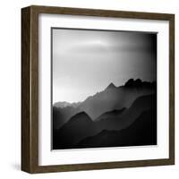 Mountain Tops-Jurek Nems-Framed Art Print