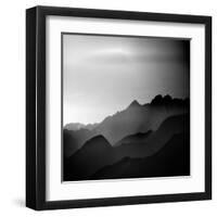 Mountain Tops-Jurek Nems-Framed Art Print