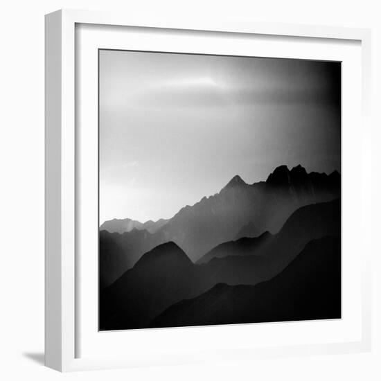 Mountain Tops-Jurek Nems-Framed Art Print