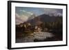 Mountain Town-Ercole Calvi-Framed Giclee Print