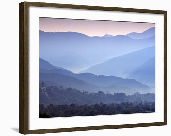 Mountain Valley, Hania Province, Crete, Greece-Doug Pearson-Framed Photographic Print