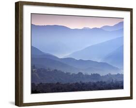 Mountain Valley, Hania Province, Crete, Greece-Doug Pearson-Framed Photographic Print