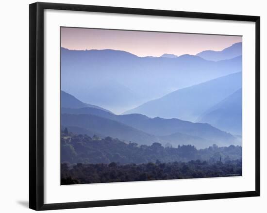 Mountain Valley, Hania Province, Crete, Greece-Doug Pearson-Framed Photographic Print