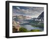 Mountain View and Hidden Lake Along Hidden Lake Trail, Glacier National Park, Montana-Ian Shive-Framed Photographic Print