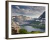 Mountain View and Hidden Lake Along Hidden Lake Trail, Glacier National Park, Montana-Ian Shive-Framed Photographic Print