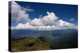 Mountain View, Bhutan (Photo)-null-Stretched Canvas