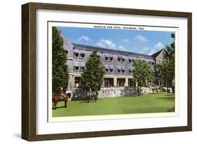 Mountain View Hotel, Gatlinburg, Tennessee-null-Framed Art Print