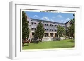 Mountain View Hotel, Gatlinburg, Tennessee-null-Framed Art Print