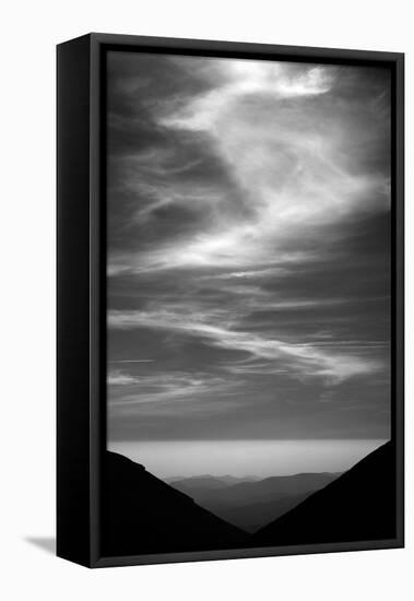Mountain View-null-Framed Stretched Canvas
