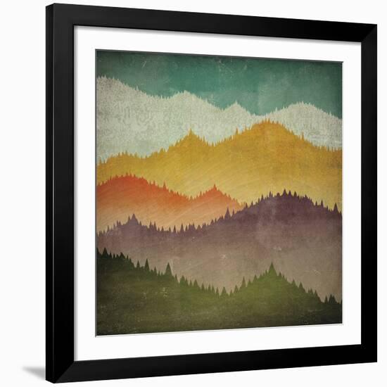 Mountain View-Ryan Fowler-Framed Art Print
