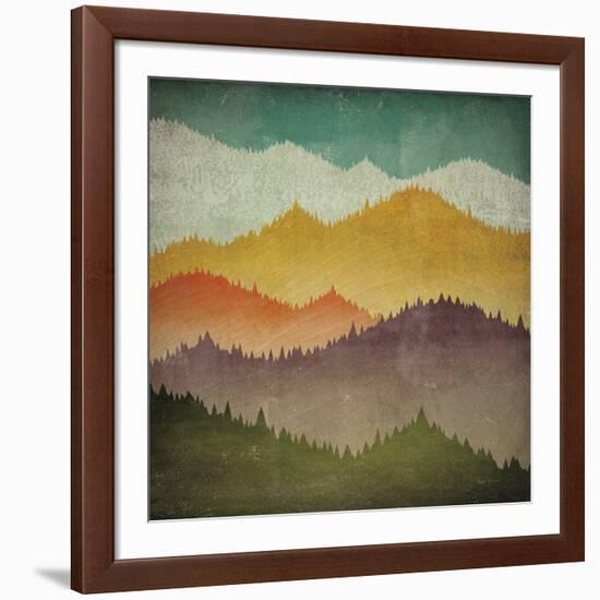 Mountain View-Ryan Fowler-Framed Art Print