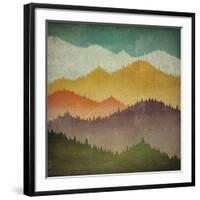 Mountain View-Ryan Fowler-Framed Giclee Print