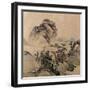 Mountain View-Ming Dynasty Chinese School-Framed Giclee Print